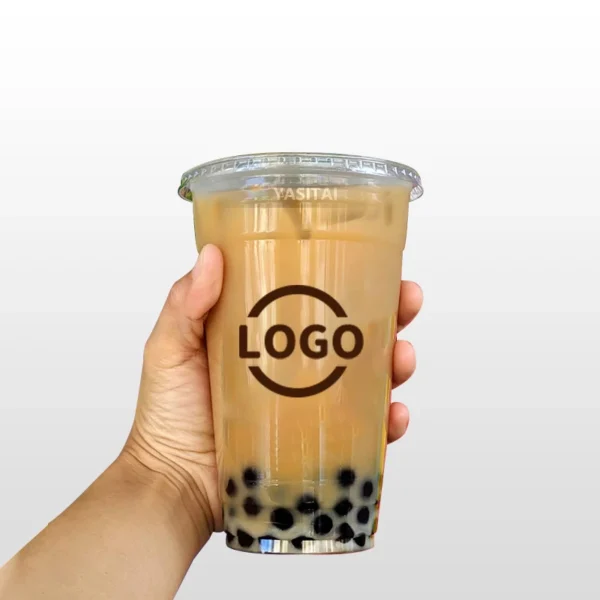 Plastic Milk Tea Cup