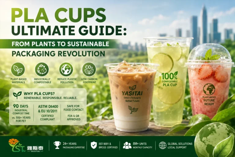 PLA Cups Ultimate Guide: From Plants to Sustainable Pac